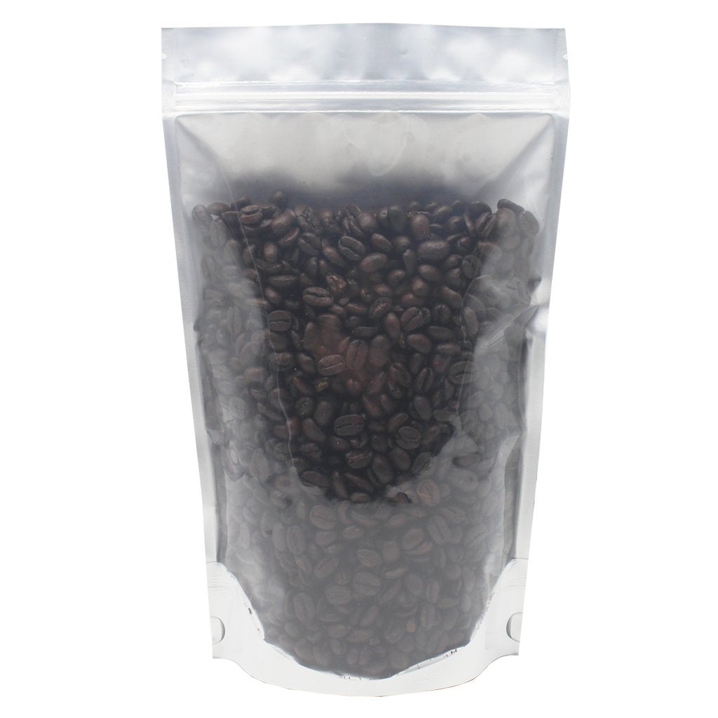 12 oz One Side Clear 5.0 Mil Stand Up Barrier Pouch - 28.0cm x 17.0cm x 4.5cm (11.0 in x 6 in x 3.0 in)