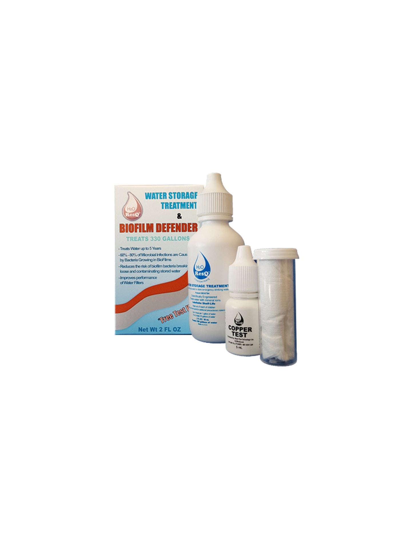 Two-Tank 320 Gallon Water Storage System