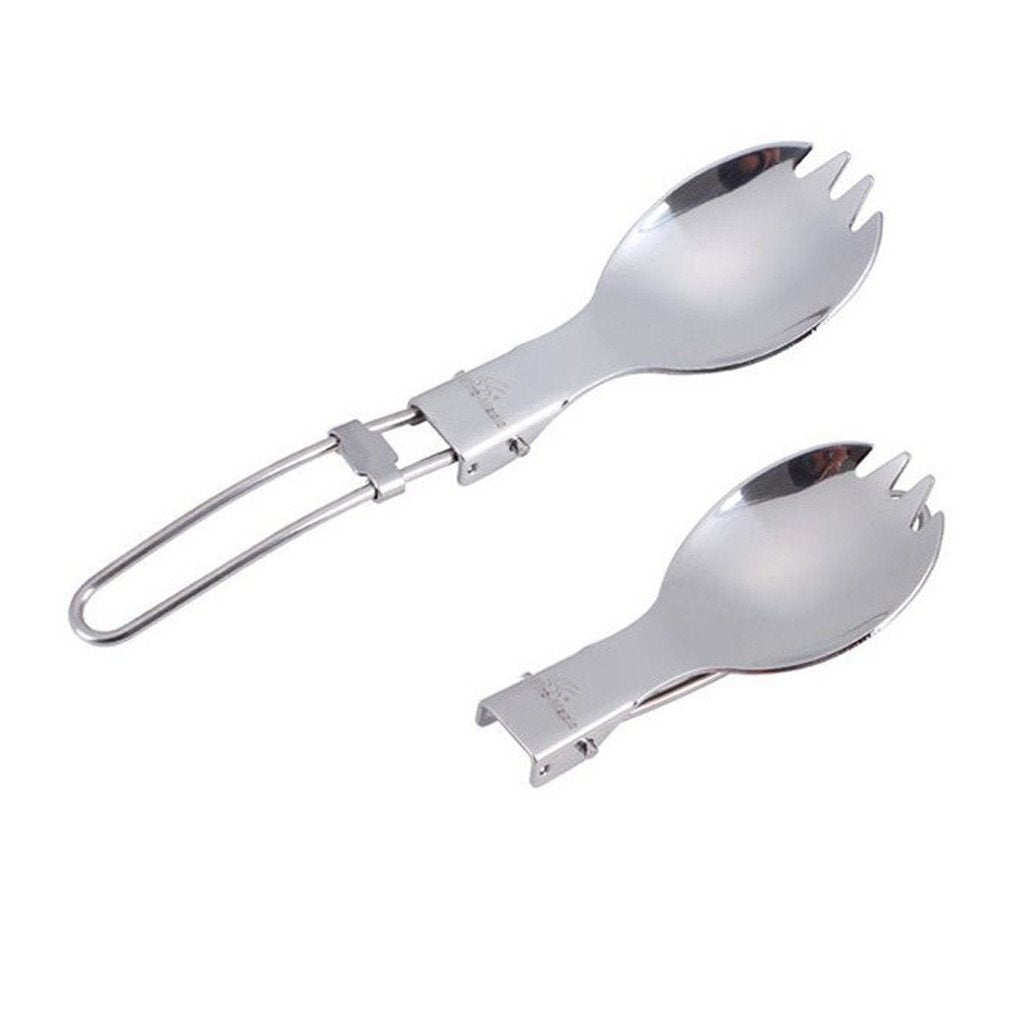 Ace Camp Stainless Steel Foldable Cultery - Spork No. 1576