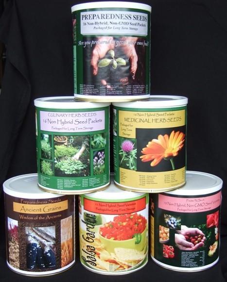 Preparedness Seed Pack Collection