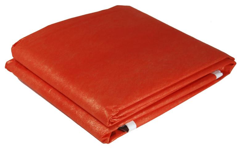 Aluminum Coated Interior Emergency Tube Tent folded