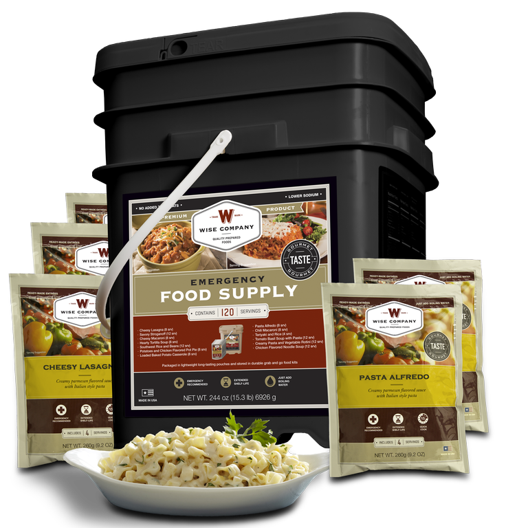 Wise 120 Serving Entree Only Package