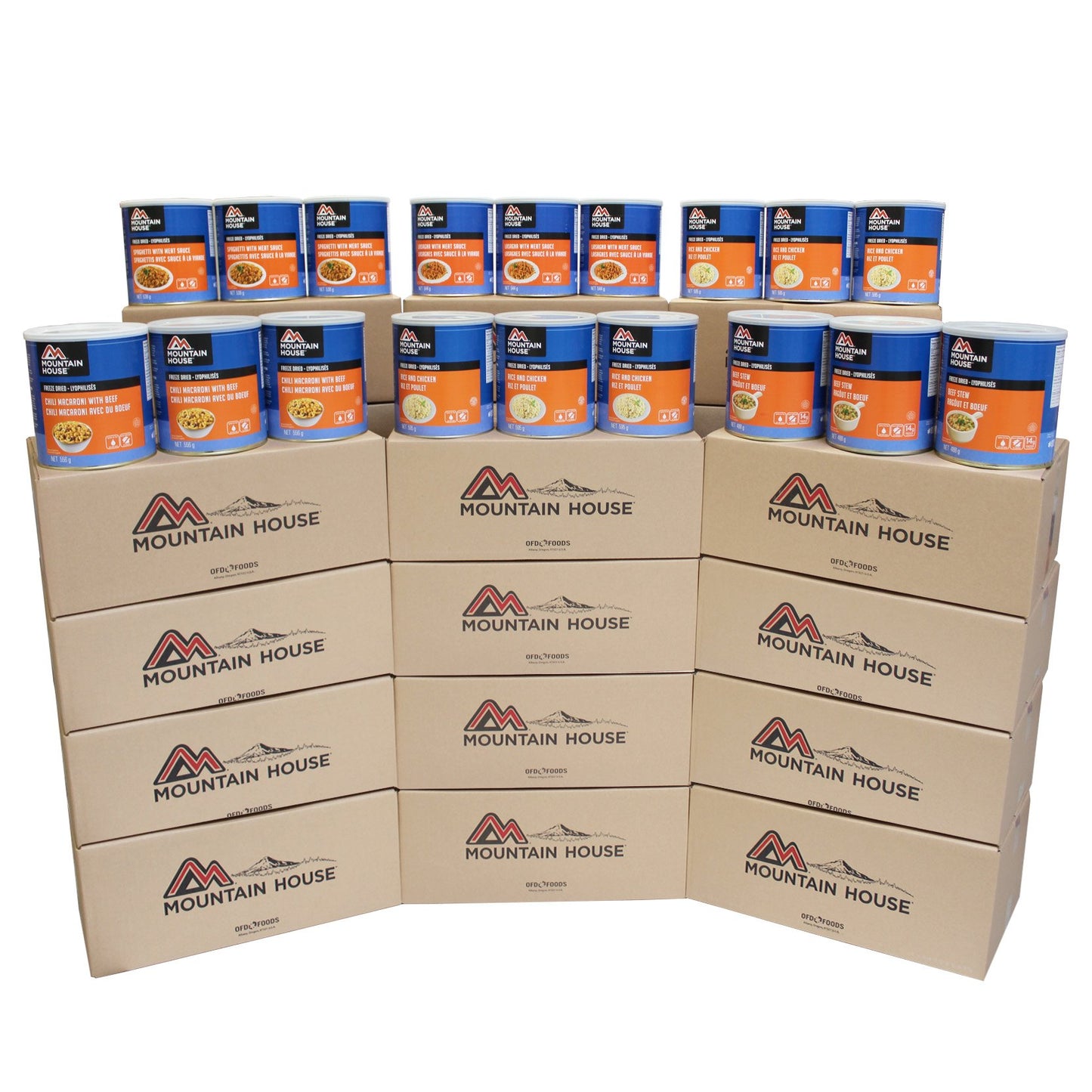 1440 Serving Lunch and Entree Package - 144 cans (Mountain House®)