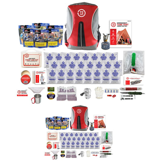 2 Person - 72HRS Real Meal Survival Kit