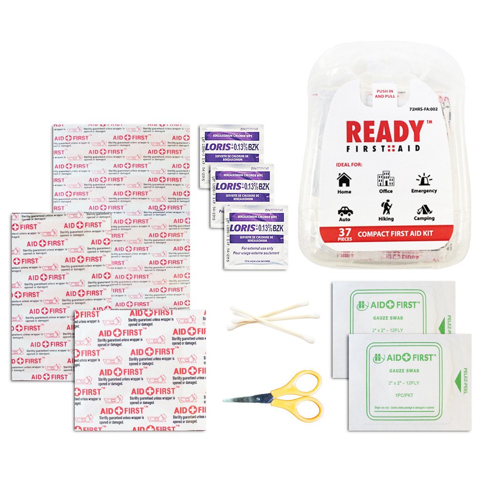 72HRS 37 Pcs First Aid Kit