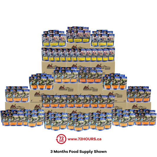 9 Month Food Supply 2000 calories per day - 798 Pouches (Mountain House®)