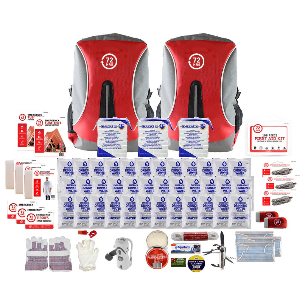 72HOURS 3 Person Deluxe Earthquake Emergency Survival Kit