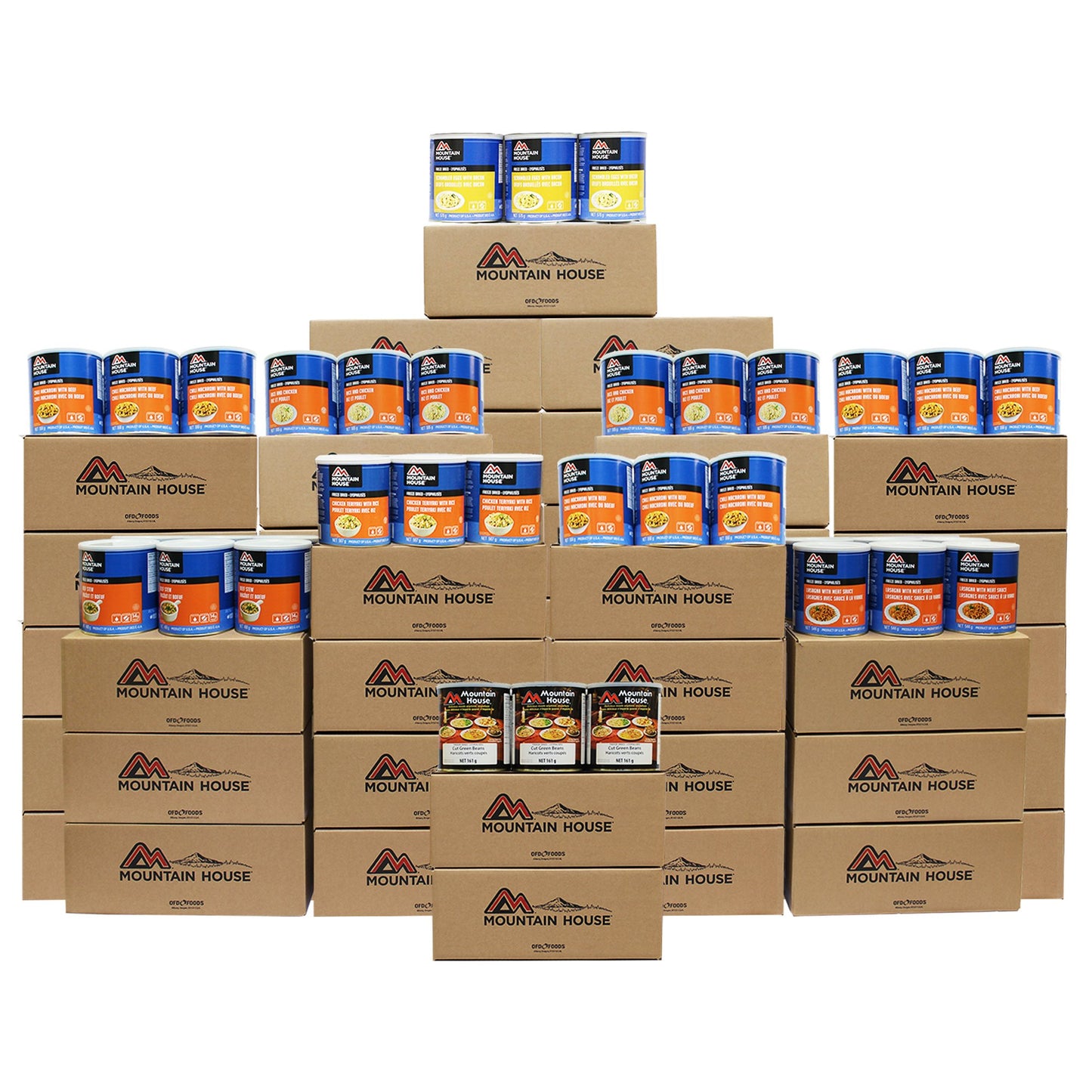 4248 Serving Breakfast, Lunch and Entree Package - 378 cans (Mountain House®)