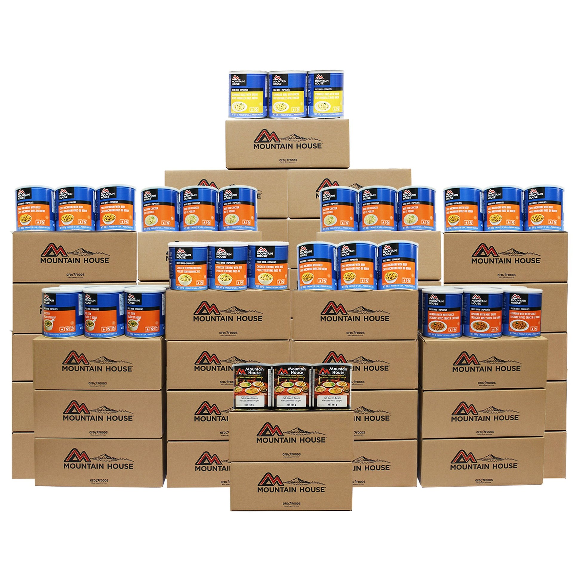 4248 Serving Breakfast, Lunch and Entree Package - 378 cans (Mountain House®)