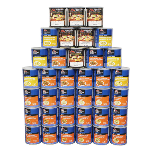 444 Serving Breakfast, Lunch and Entree Package - 36 cans (Mountain House®)