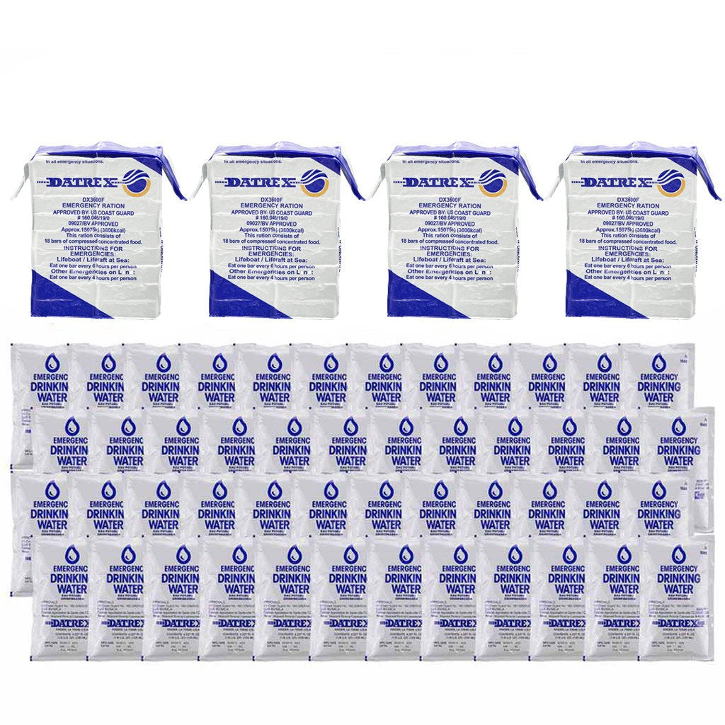 4 Person Food and Water Replacement Kit