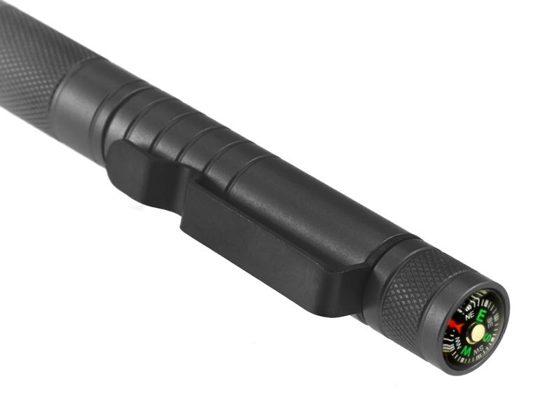 5 - 1 Compact Survival Tool, Compass, Punch, Striker, Flint, Whistle