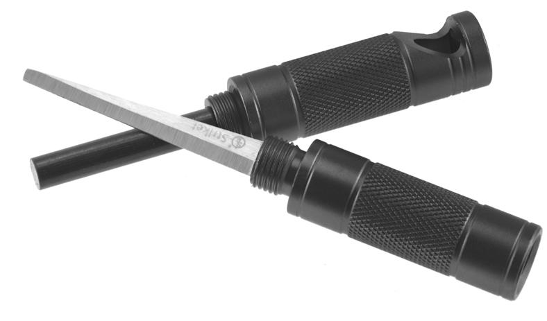 5 - 1 Compact Survival Tool, Compass, Punch, Striker, Flint, Whistle