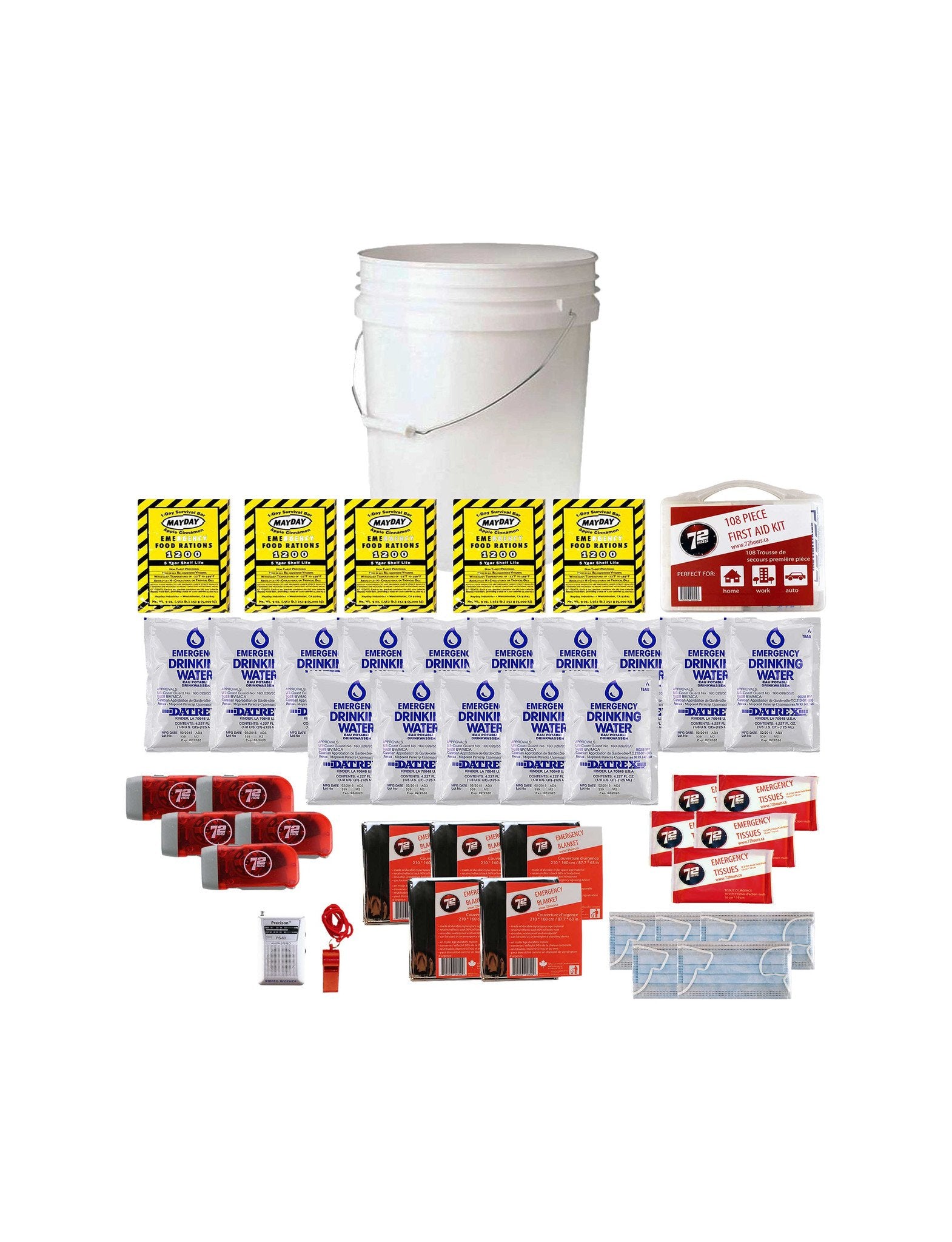 5 Person Essential Group Survival Kit