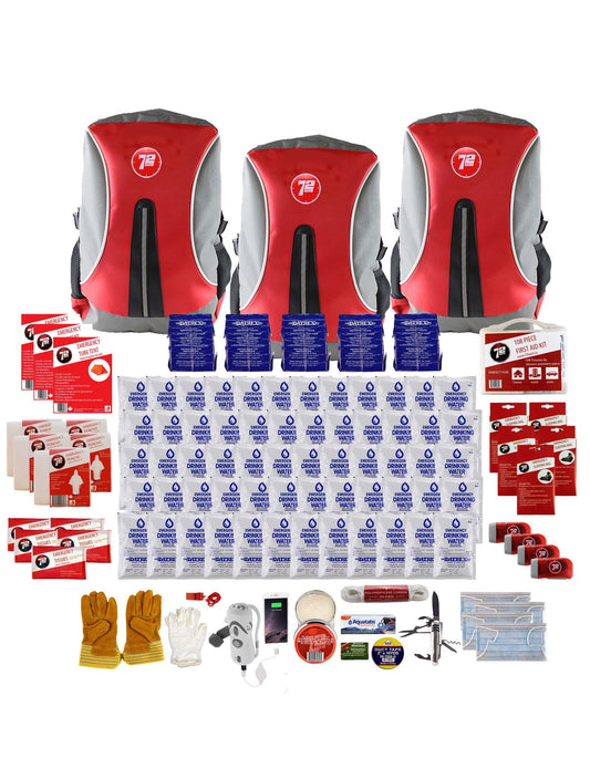 5 Person 72HRS Backpack Deluxe Kit