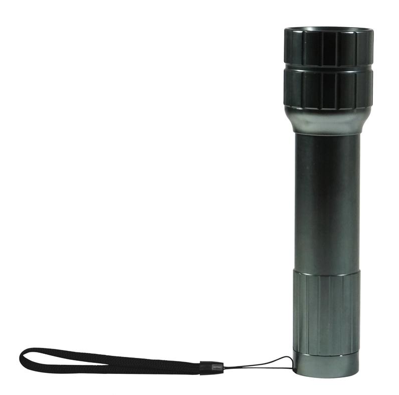 5 Watt 200 Lumens Flashlight, Titanium Aluminum Body upright