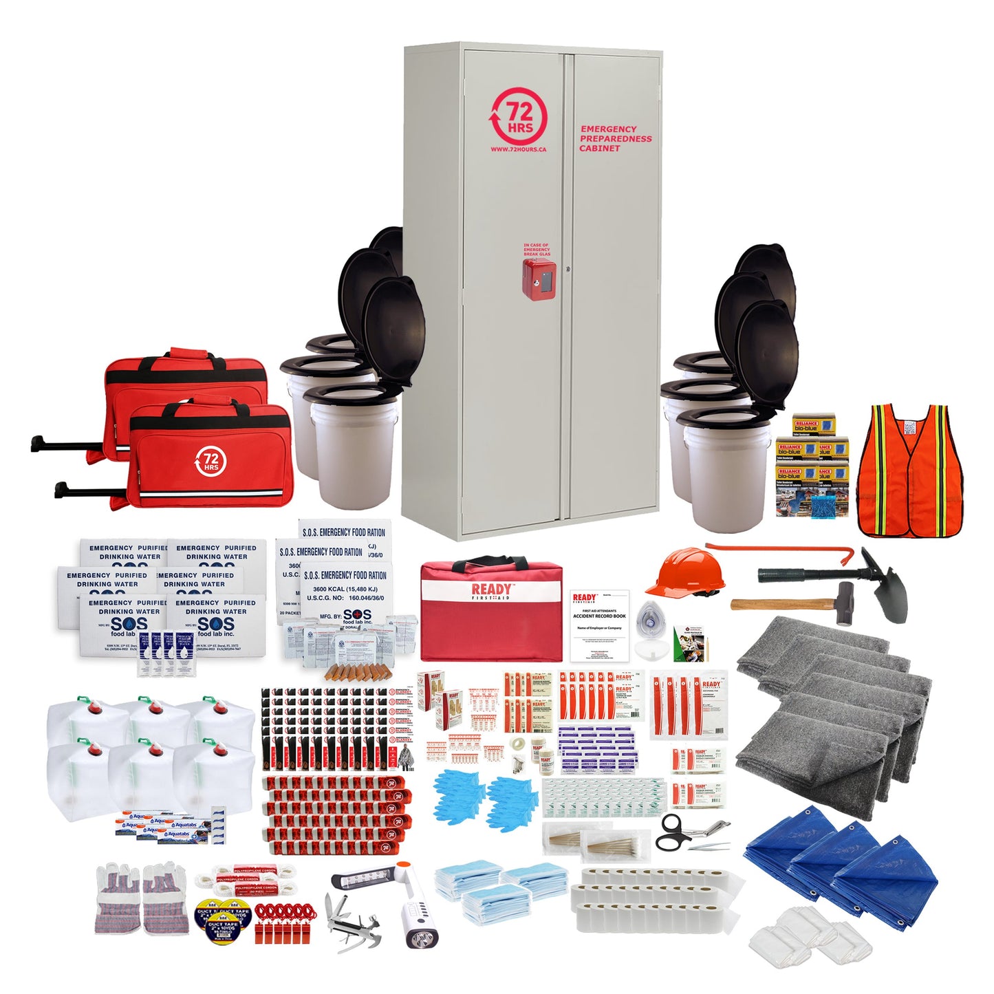 60 Person Emergency Cabinet Kit