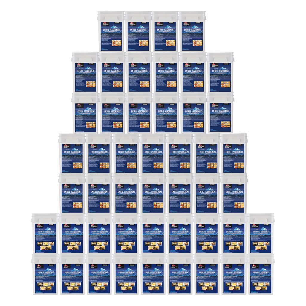 6 Month Breakfast and Entree Assortment Meal Bucket (Mountain House®)