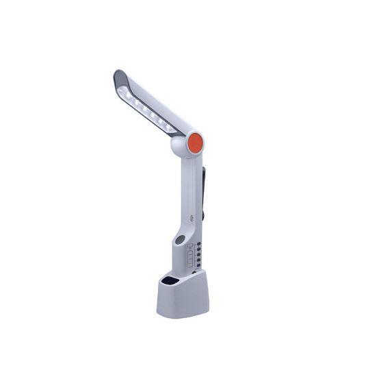 Solar Lamp LED Torch Light+Radio lamp stand