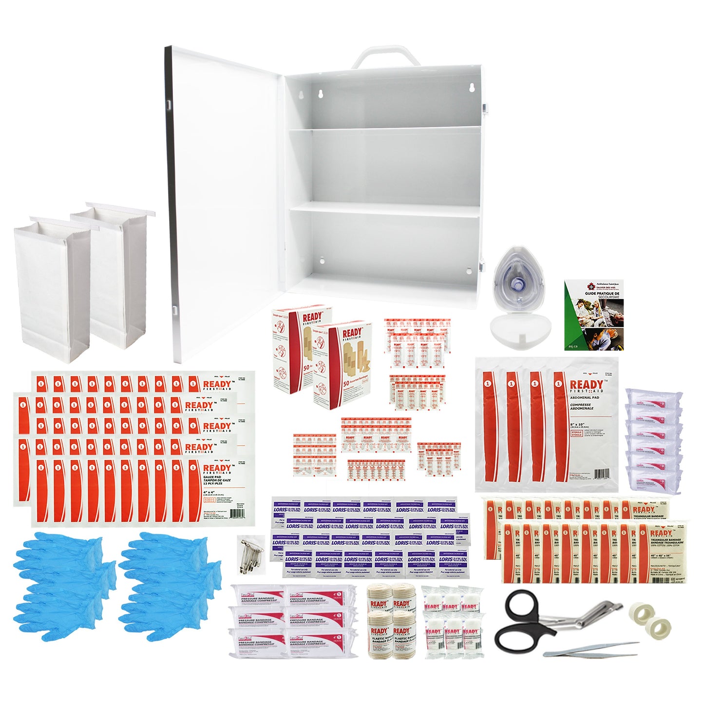 Alberta Level 3 First Aid Metal Cabinet