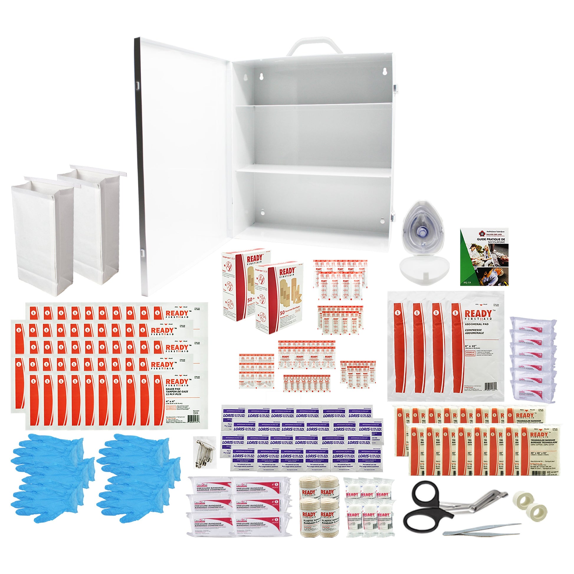 Alberta Level 3 First Aid Metal Cabinet