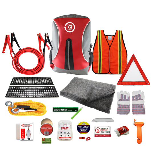 72HRS Basic Backpack Vehicle Kit