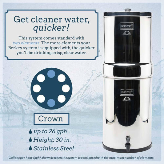 Crown Berkey® - 6.0 Gallon