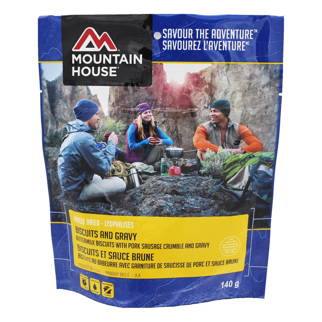 Biscuits and Gravy Pouch - Two Serving (Mountain House®)