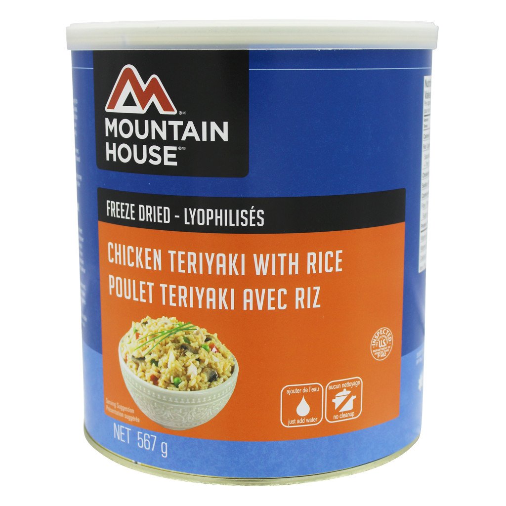 Chicken Teriyaki with Rice #10 Can (Mountain House®)