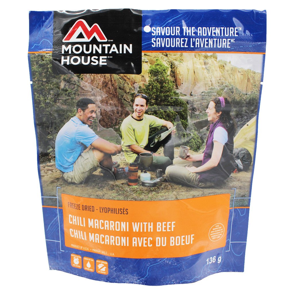 Chili Mac with Beef Pouch - Two Serving (Mountain House®)