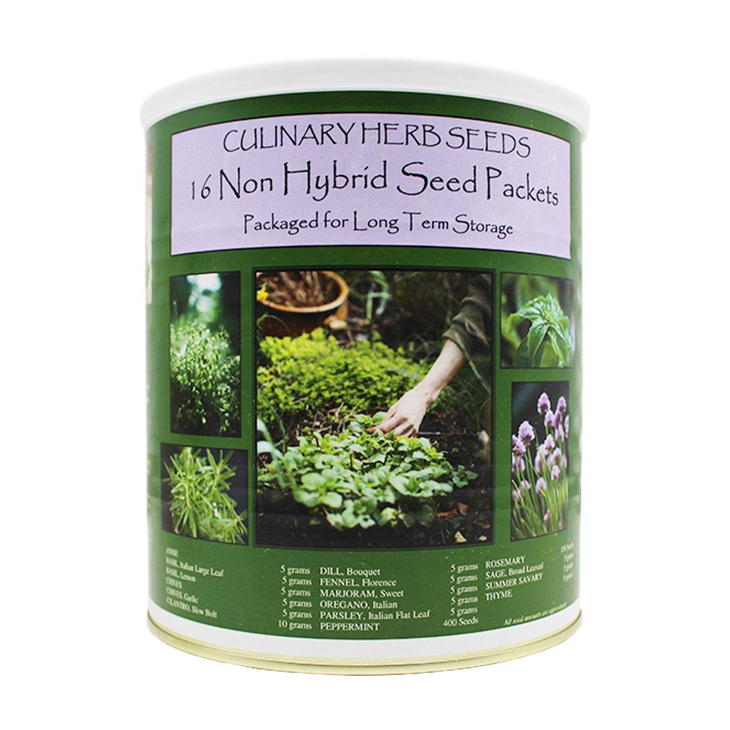 Culinary Herb Garden Preparedness Seeds