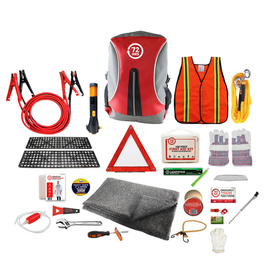 72HRS Deluxe Backpack Vehicle Kit