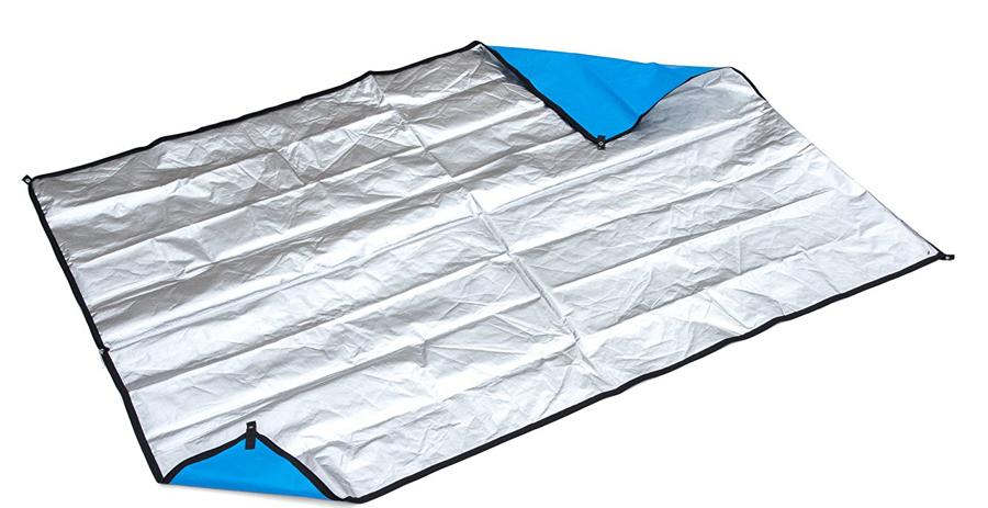 Heavy Duty Emergency Sleeping Bag for 1 interior