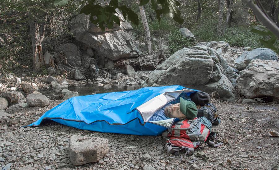 Heavy Duty Emergency Sleeping Bag for 2 one person