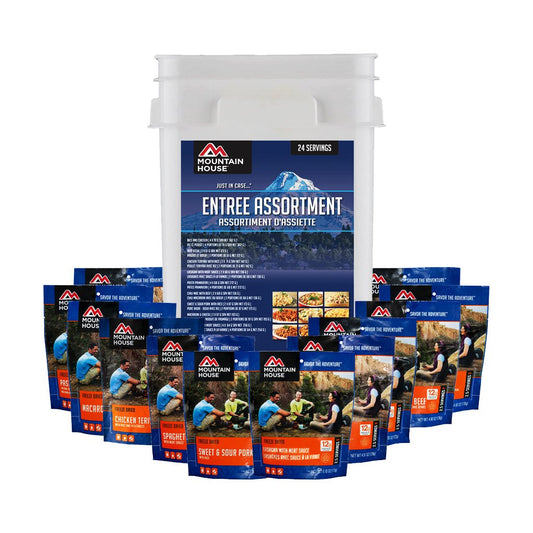 Entree Assortment Bucket - 12 Pouches (Mountain House®)