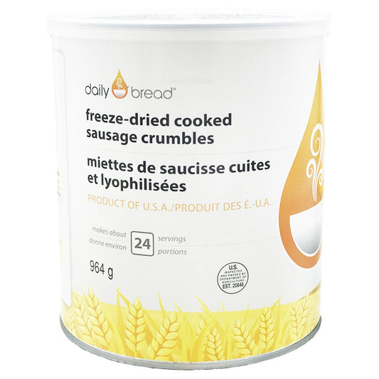 Can of Daily Bread® Freeze-Dried Sausage Crumble