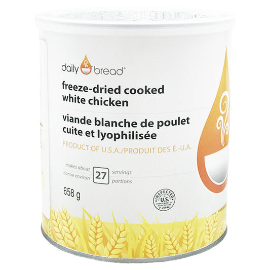 Freeze-Dried Cooked Chicken