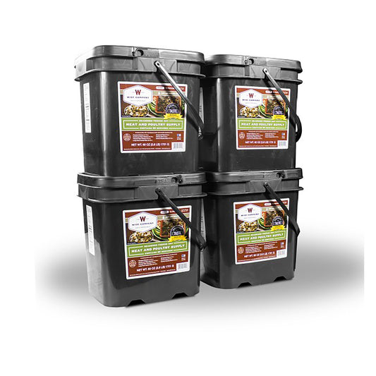 Wise 240 Servings Emergency Freeze Dried Meat