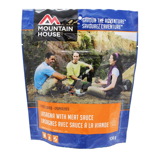 Lasagna With Meat Sauce Pouch - Two Serving (Mountain House®)