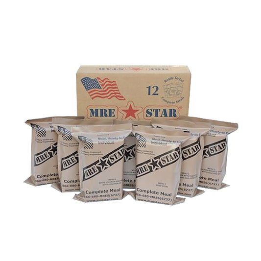 MRE Standard Complete 12 Meal Case (with heaters)