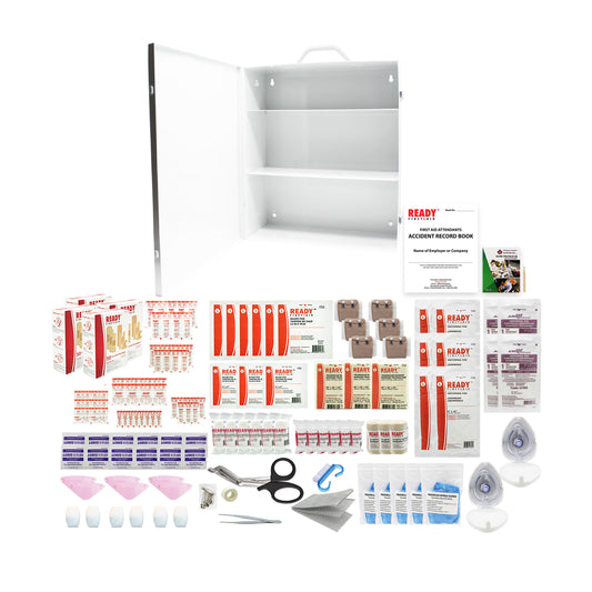 North West Territories Level 2 First Aid Kit Metal Cabinet
