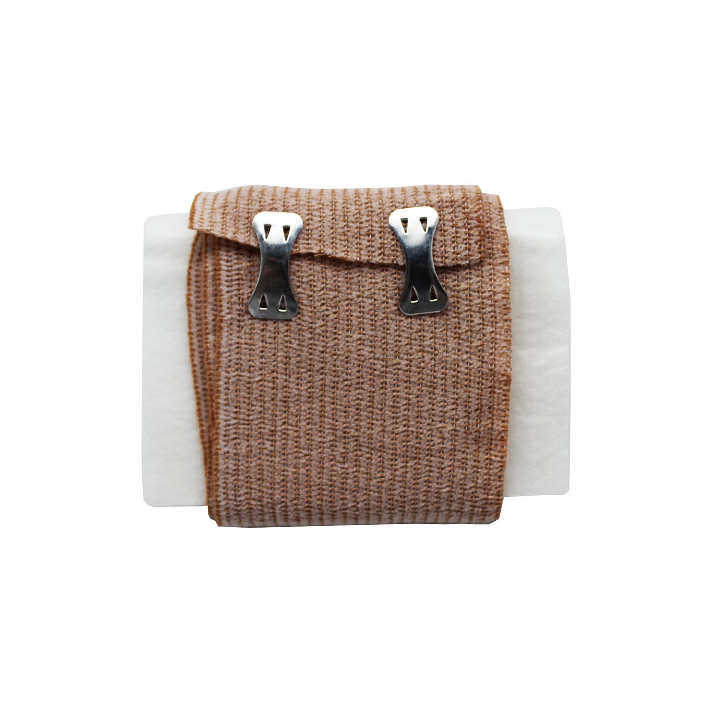 Pressure Bandage with Elastic Ties 11.4cm x 14.3cm (4.5 inches x 6 inches) opened - Ready First Aid