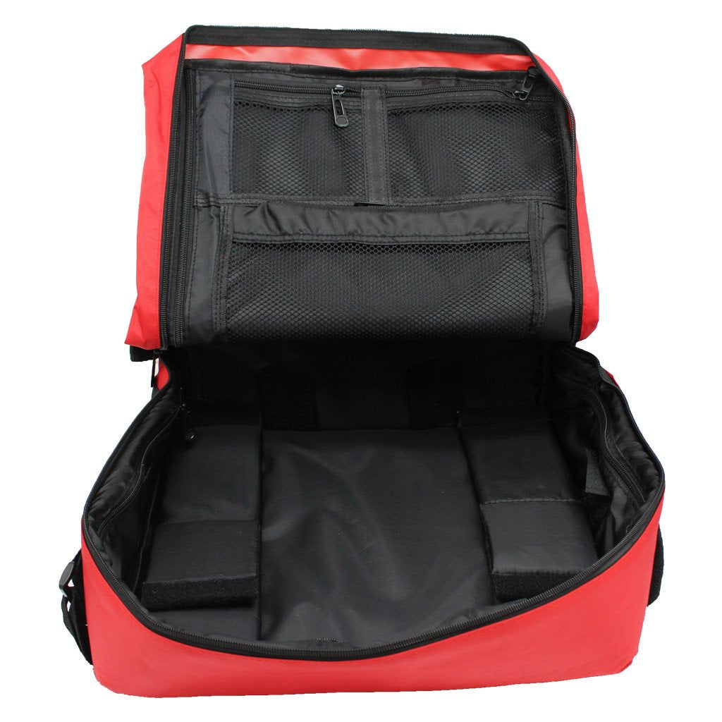 First Aid Bag (Large) - ﻿14.5inch x 12inch x 6inch (36.83cm x 30.48cm x 15.24cm) opened
