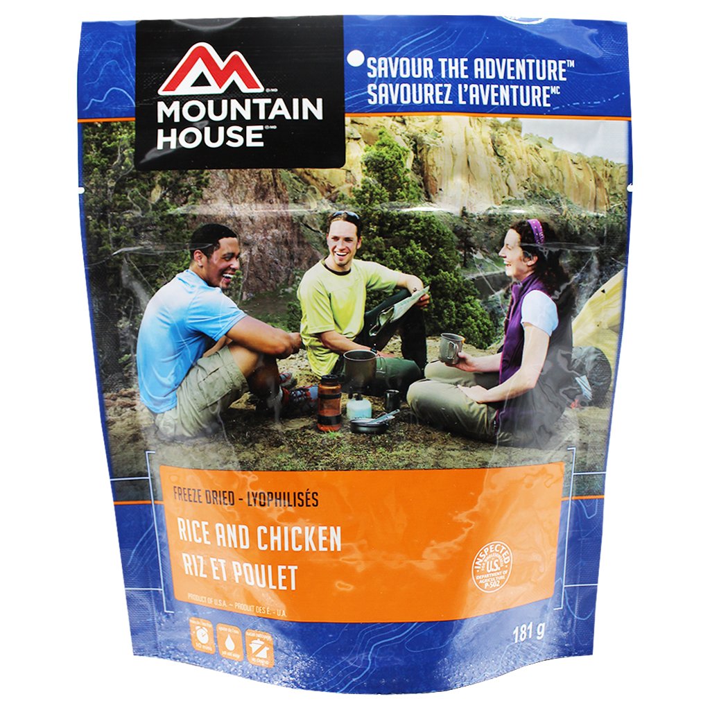 Rice and Chicken Pouch - Two Serving (Mountain House®)