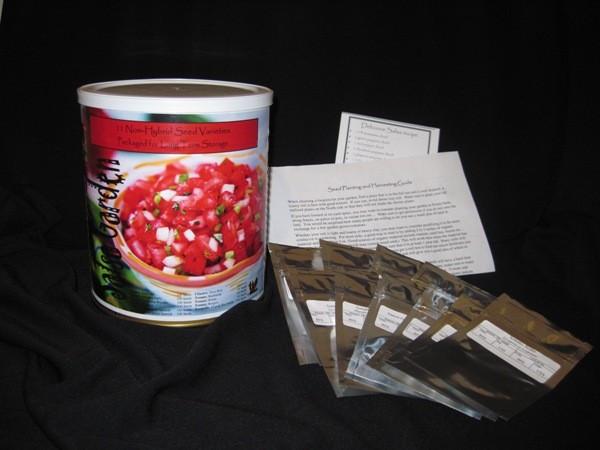 Salsa Garden Preparedness Seeds