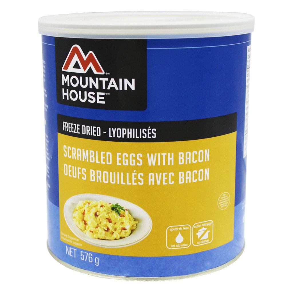Scrambled Eggs with Bacon #10 Can (Mountain House®)