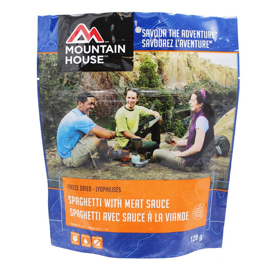 Spaghetti with Meat Sauce Pouch - Two Serving (Mountain House®)