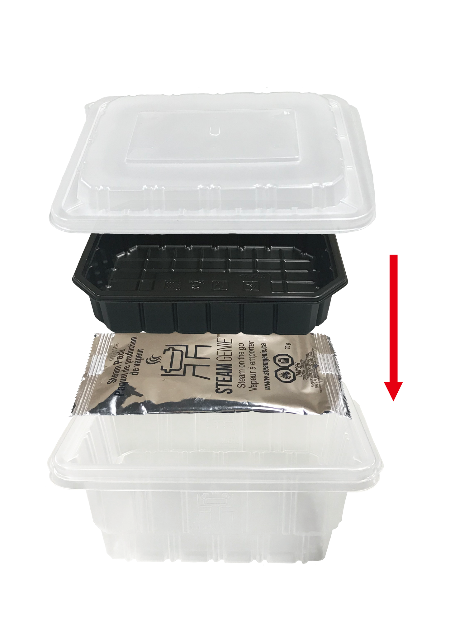 Steam Genie Kit Portable Food Heating System