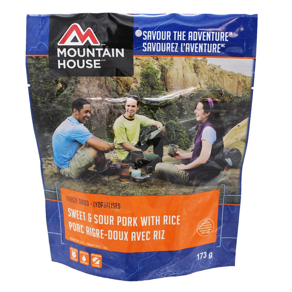 Sweet & Sour Pork with Rice Pouch -  Two Serving (Mountain House®)