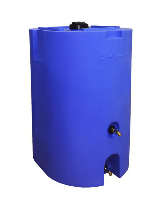 Blue 160 Gallon Tank